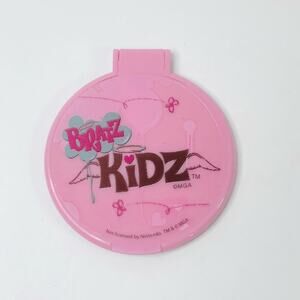bratz kids pink play mirror 2.5 inches mga y2k round play pretend